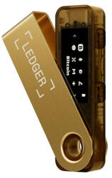 Ledger Nano S Plus Gold - Crypto hardveres pénztárca - Védd meg a kriptopénzed, NFT-idet és tokeneidet! (Ledger-Nano-S-Plus-gold)