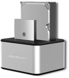 Qoltec 5316 HDD/SSD Dokkoló és klónozó állomás (USB 3.0 - SATA) (50316) (50316)