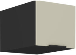 Felső szekrény, cashmere/fekete, ARAKA 40 NAGU-36 1F