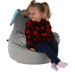 Babzsák, szürke szövet, BABY TYP 2