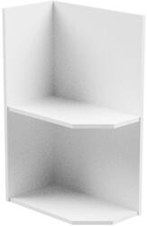  Alsószekrény, fehér, balos, AURORA D25PZ (KD-0000236726)