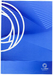 BLUERING Beírókönyv A5, 96lap, keményfedeles, egyszínű, ABC regiszteres, Bluering vonalas (52339) - nyomtass-olcson