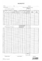  C. 60-6 Jelenléti ív A/4 (ny306) - nyomtass-olcson