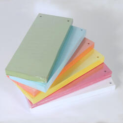 BLUERING Elválasztócsík karton 190gr. 10, 5x24 cm FEHÉR 100DB (B1111W) - nyomtass-olcson