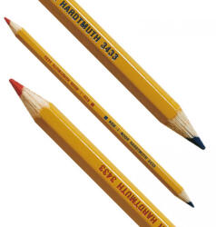  Postairón, hatszögletű, KOH-I-NOOR "3433", piros-kék