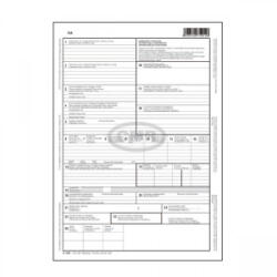 Bluering CMR nemzetközi fuvarlevél A4, 4lapos garnitúra B. CMR/4 Bluering® (NYOMTBCMR4) - nyomtass-olcson