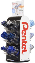 Pentel Golyóstoll display feltöltött 12 fakkos 192db-os EnerGel PENTEL (PM/DP-HICUP-12) - nyomtass-olcson