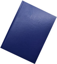 Bluering Határidőnapló agenda Standard A/5, napi, fehérlapokkal (kék) 2025. Bluering®