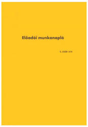 Bluering Előadói munkanapló A4, álló 20lapos füzet C. 5230-315 Bluering®