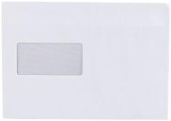 Bluering Boríték LC/5 öntapadó bélésnyomott bal ablakos 45x90 162×229mm B20A60 Bluering® fehér (BORLC5TBA4590DB) - nyomtass-olcson