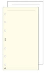  Kalendárium betét, jegyzetlap, "S", sima, SATURNUS, fehér (NKS325F)