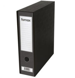 Fornax Tokos iratrendező A4, 8 cm, FORNAX Prestige fekete (A-8003) - nyomtass-olcson