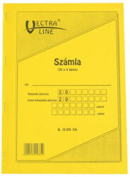  Számlatömb 25x4 A4 -B. 13-374 (3270027DB) - nyomtass-olcson