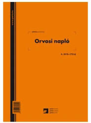  Orvosi Napló, álló, 200 Lapos, A/4 A. 3510-172/új (a3510172uj) - nyomtass-olcson