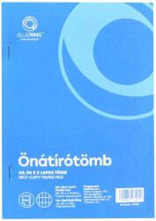 Bluering önátírótömb A5 50x2lapos Franciakockás