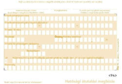  Pfny. 71 Hatósági átutal. Megbizás (pfny71) - nyomtass-olcson