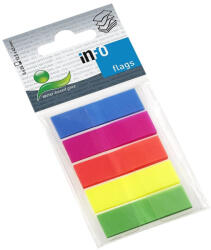 Info Notes Jelölőcímke 12, 5x43mm, 5x26lap (5cb) Info Notes 5 klf. teleszín (7727-51)
