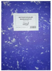 Betegforgalmi Munkanapló, álló, 250+4+4 Lapos, A/4 A. 3510-272/a
