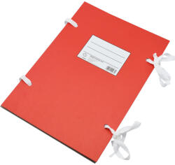 BLUERING Szalagos irományfedél A4, 1m-es szalaggal Bluering® piros (52361) - nyomtass-olcson