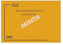  C. 3511-6 Foglalk. Eü. Forgalmi Napló (c35116) - nyomtass-olcson