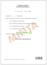  B. 11-93. Készletek Selejtezési, Leértékelési Jegyzőkönyve, A/4, álló, 4 Bellap (nyomtb1193) - nyomtass-olcson