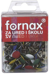 Fornax Rajzszeg BC-22 színes műanyag dobozban Fornax (A-022) - nyomtass-olcson