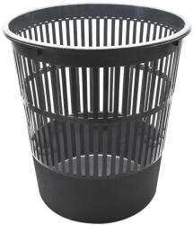BLUERING Papírkosár Műanyag 16l Rácsos Szürke 315x305mm (3838995)