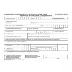  állományba Vételi Bizonylat B. 11-69/v 25x4 Lapos Fekvő (nyomtb1169v) - nyomtass-olcson