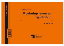  A. 3510-158 Fogászati Munkalap A5 (ny1321158) - nyomtass-olcson