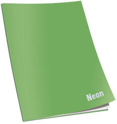 Connect Füzet CONNECT Neon lakk borító, A/4 40+2 lap 80gr papír, kockás (404782) - nyomtass-olcson