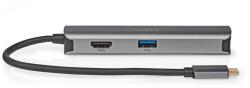 Nedis 5-in-1 USB Multi-Port Adapter (CCBW64210AT02)