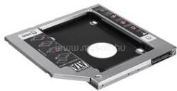 S-Link SL-SSD9 beépítő keret (SATA 2.5" -> SSD/2, 5" HDD, vékony kialakítású, legfeljebb 9, 5 mm) (S-LINK_13539) (S-LINK_13539)
