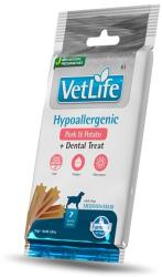 FARMINA Vet Life Dental Treat Hypoallergenic Pork Medium/Maxi 100 g (7 buc), recompense dentare pentru câini medii și mari