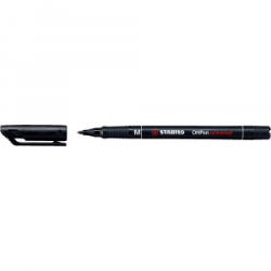 STABILO Alkoholos marker 1mm, OHPen M fekete (843/46) (843/46) - aqua