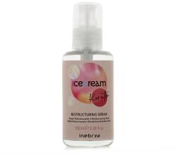 Inebrya Ice Cream Keratin Restructuring Serum hajszérum festett haj nehezen kezelhető haj száraz haj 100 ml uniszex