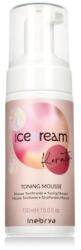 Inebrya Ice Cream Keratin Toning Mousse öblítést nem igénylő hajápoló meggyengült haj 150 ml uniszex