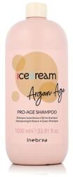 Inebrya Ice Cream Argan Age Pro-Age Shampoo 1000 ml sampon festett haj sérült haj uniszex