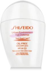 Shiseido Urban Environment Age Defense SPF30 vízálló fényvédő készítmény arcra minden bőrtípus 30 ml nőknek