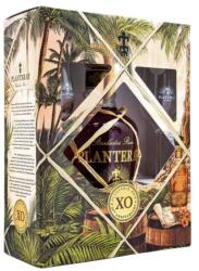 Planteray XO 20th Anniversary rum 2 hosszúszárú pohárral NEW DESIGN (0, 7L / 40%) - whiskynet