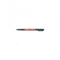 edding Alkoholos marker 1-3mm, 143B OHP kék (7580069003) (7580069003)
