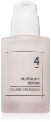 numbuzin No. 4 Collagen 73% Pudding Serum aktív kollagén szérum a ráncok csökkentésére 50 ml