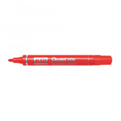 Pentel Alkoholos marker fém testű 4, 3mm kerek hegyű Extreme piros (N50-BE) (N50-BE)
