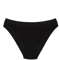 Snuggs Brief Tencel Lyocell Heavy Black menstruációs női alsó L méret