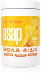 GymBeam ASAP BCAA aminosav-komplex támogatja a sportteljesítményt íz Orange 375 g