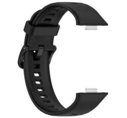 gigapack Pótszíj (egyedi méret, szilikon) FEKETE Huawei Watch Fit 4 Pro / Watch Fit 4 / Watch Fit 3 ' csomagolás' (GP-158395) (GP-158395)