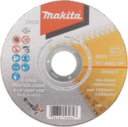 Makita vágókorong INOX 115x1 mm A60U-BF, 12db/csg (E-03034-12)