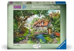 Ravensburger 1000 db-os puzzle - Down the Lane - Flower Hill Lane (12000131) (12000131)
