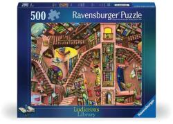 Ravensburger 500 db-os puzzle - Komikus könyvtár, Colin Thompson (12000681) (12000681)