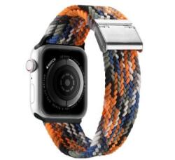 Dux Ducis pótszíj (egyedi méret, kicsi, textil, terep minta, állítható) NARANCSSÁRGA Apple Watch Series 10 42mm / Watch Series 9 41mm / Watch