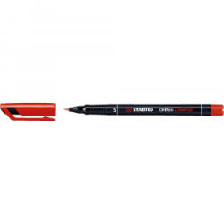 STABILO Alkoholos marker 0, 4mm, OHPen S piros (841/40) (841/40)